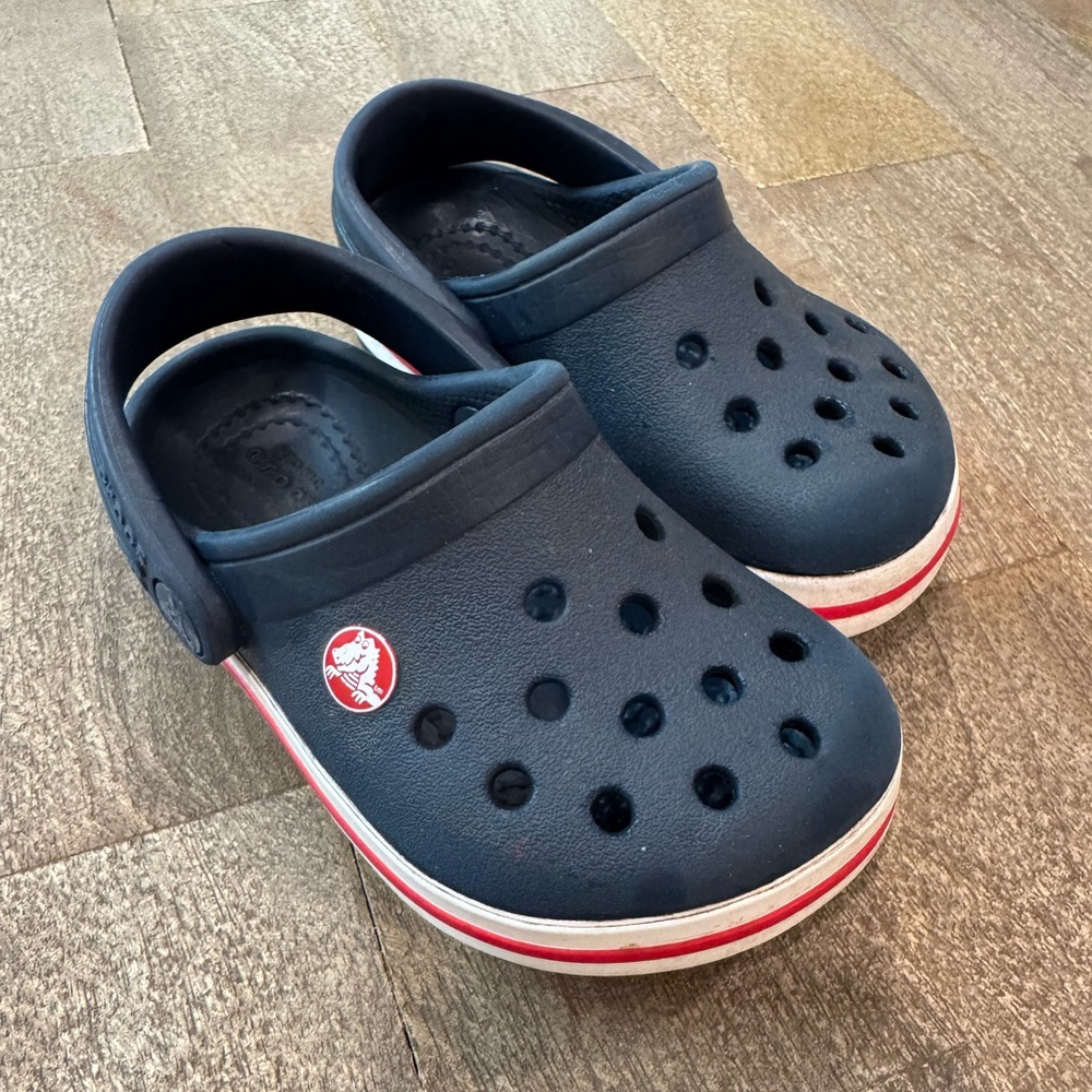 Toddler Navy Crocs